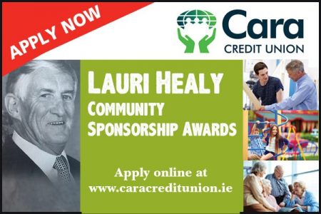 The Lauri Healy Community Sponsorship Awards – Now open for  applications